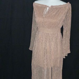 Off the shoulder dress